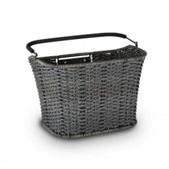 Cube RFR Klick & Go Rattan 20 Fahrrad Lenker Korb Schwarz