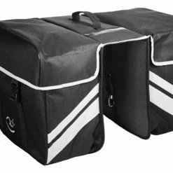 RFR Double Fahrrad Gepäckträgertasche Schwarz