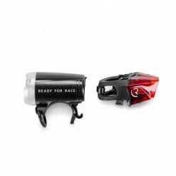 RFR Tour 35 USB Strap Fahrrad Beleuchtungsset Schwarz