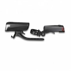 RFR Tour 32 Fahrrad Beleuchtungsset Schwarz