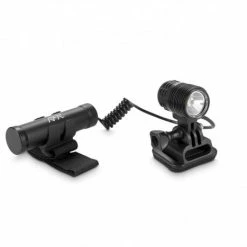 RFR Power-Licht 800 Fahrrad Helmlampe Schwarz
