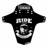 Reverse Because Downhill Mudfender Schutzblech Schwarz