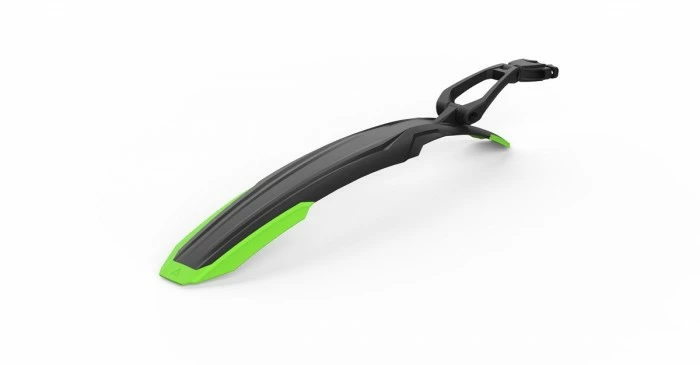 Cube Acid Vane Pure 27.5'' Fahrrad Schutzblech Hinten Schwarz/grün