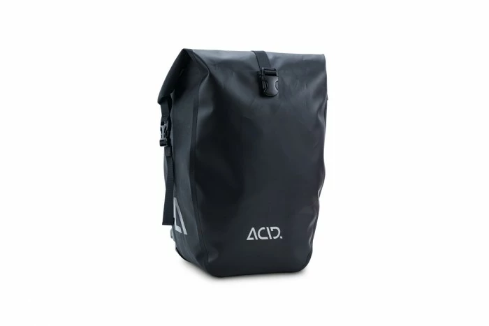 Acid Travlr Pure 15 Fahrrad Gepäckträgertasche Schwarz