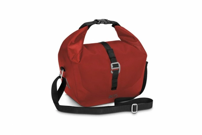 Acid Travlr Front 6 FiLink Fahrrad Lenkertasche Wasserdicht Orange/schwarz