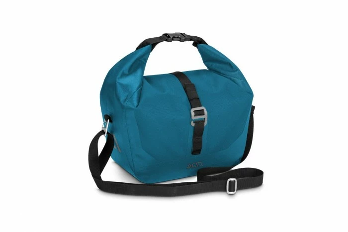 Acid Travlr Front 6 FiLink Fahrrad Lenkertasche Wasserdicht Blau/schwarz
