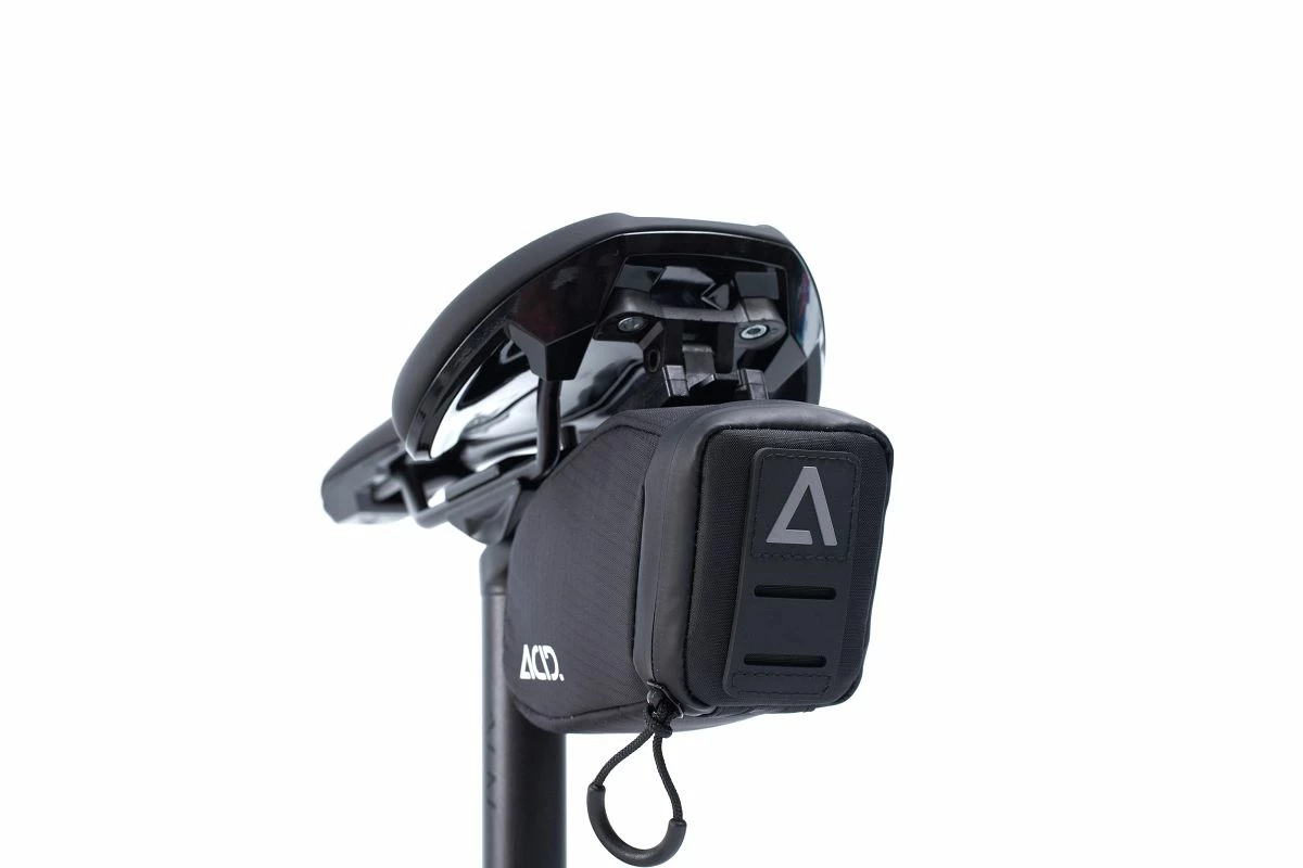 Acid Click S Fahrrad Satteltasche Schwarz – Bild 3