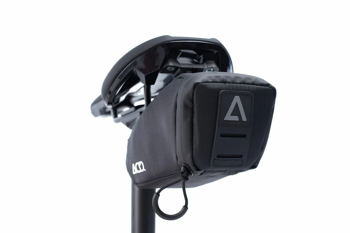 Acid Click M Fahrrad Satteltasche Schwarz – Bild 3