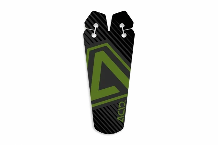 Acid Splash Mudfender Fahrrad Schutzblech Hinten Schwarz/grün