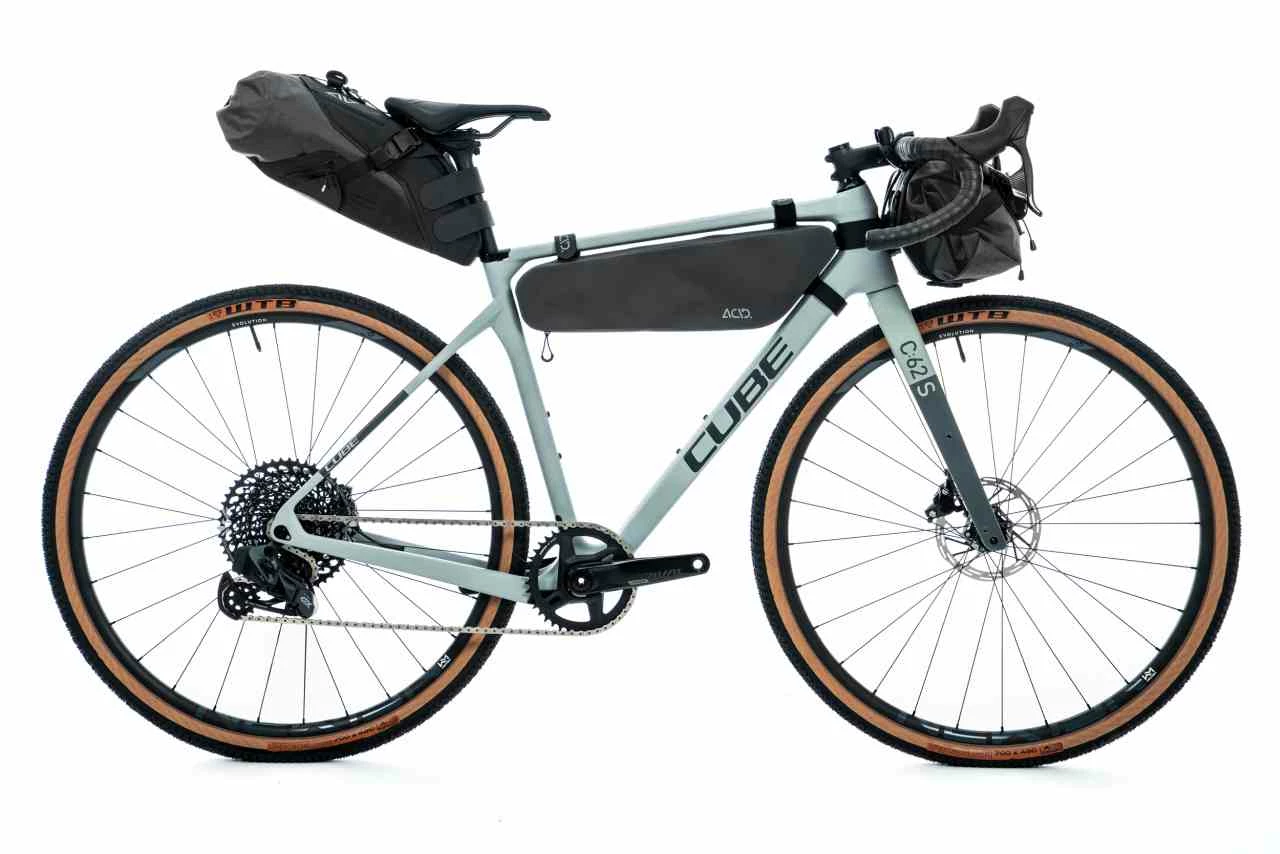 Acid Pack Pro 15 Bikepacker Fahrrad Lenkertasche Schwarz – Bild 2