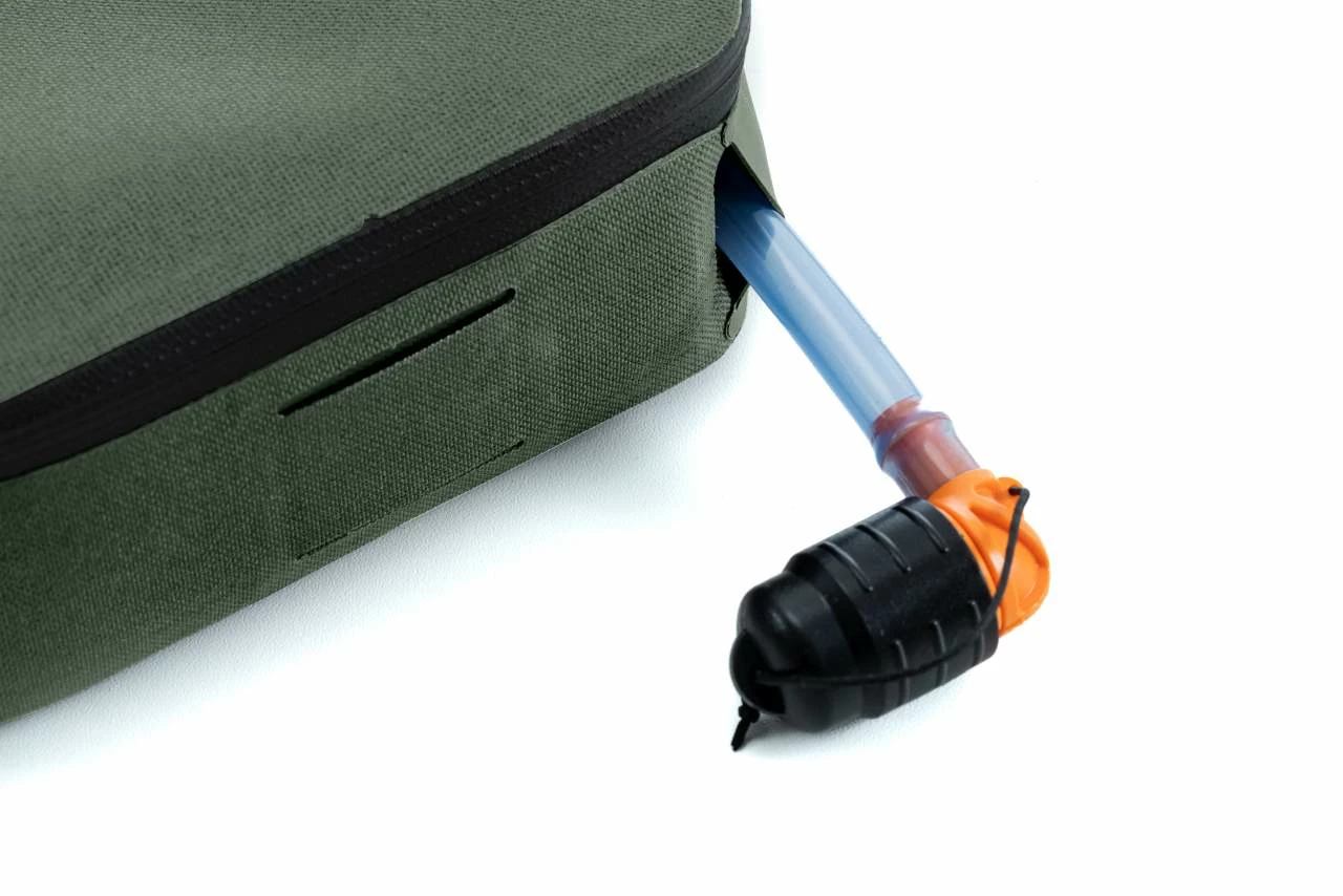 Acid Pack Pro 4 Bikepacker Fahrrad Rahmentasche Grün – Bild 6