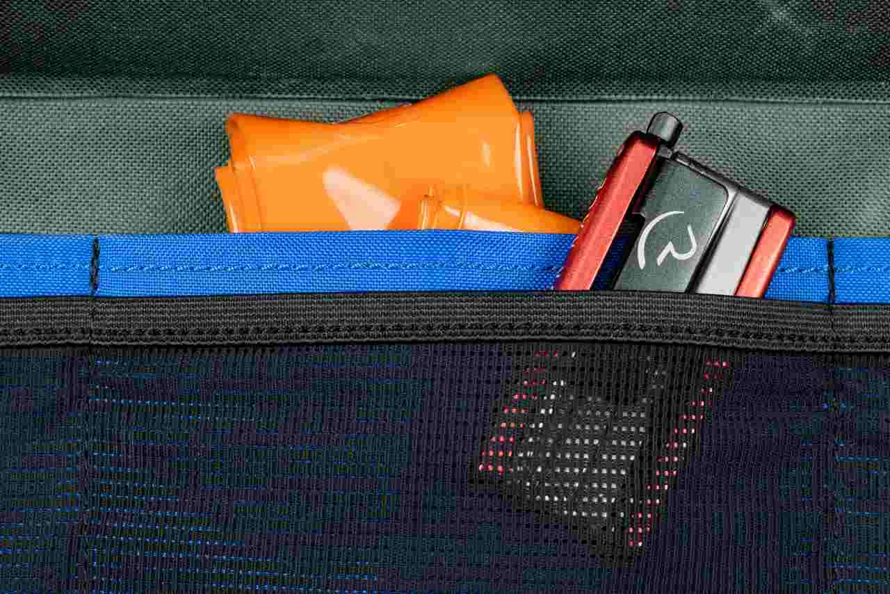 Acid Pack Pro 2 Bikepacker Fahrrad Rahmentasche Grün – Bild 4