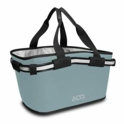 Acid City 20 RILink Fahrrad Gepäckträgerkorb Grau