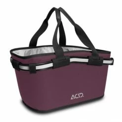 Acid City 20 RILink Fahrrad Gepäckträgerkorb Rot