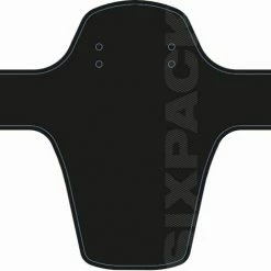 Sixpack Mud Fender Logo Fahrrad Gabel Schutzblech Schwarz