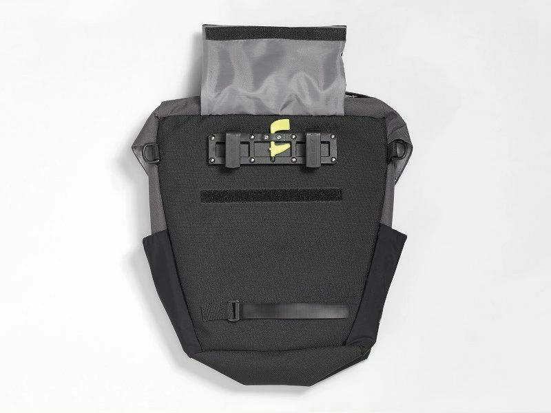 Bontrager Commuter Fahrrad Gepäckträgertasche Schwarz/grau – Bild 2