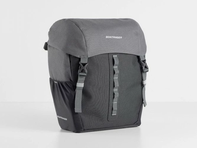 Bontrager Commuter Fahrrad Gepäckträgertasche Schwarz/grau