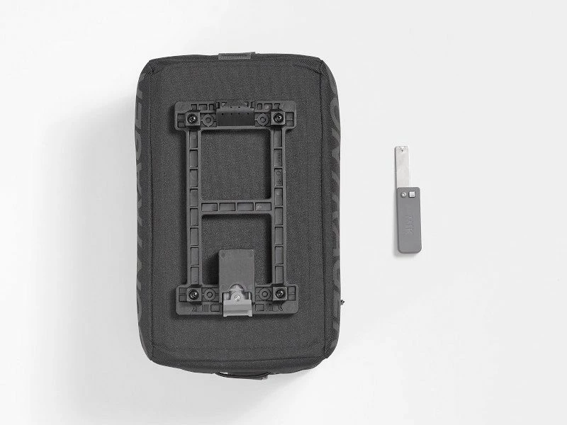 Bontrager Commuter Fahrrad Gepäckträgertasche Schwarz/grau – Bild 2