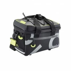 Qio Noah MIK Fahrrad Gepäckträgertasche Schwarz