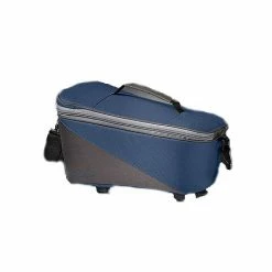 Racktime Talis Trunk Bag Fahrrad Gepäckträgertasche Blau/grau
