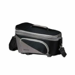 Racktime Talis Plus Trunk Bag Fahrrad Gepäckträgertasche Schwarz/grau