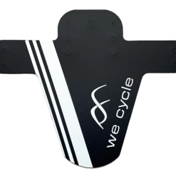 We Cycle Team Mudfender Fahrrad Schutzblech Schwarz/weiß