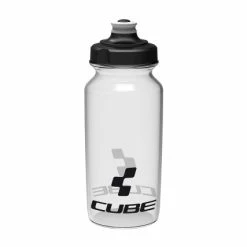 Cube Icon Fahrrad Trinkflasche 0.5 Liter Transparent