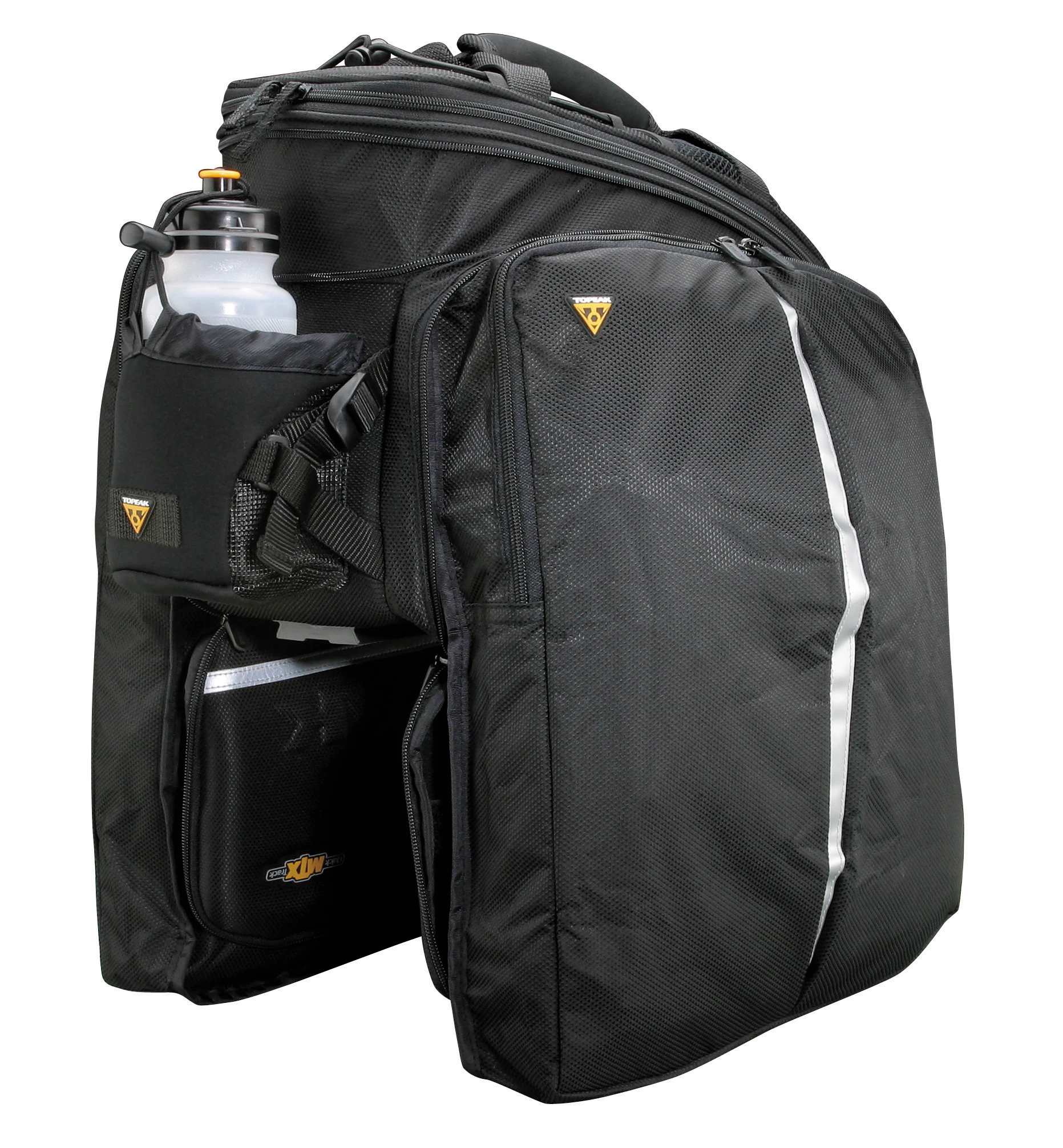 Topeak MTX Trunk Bag Tour DX Fahrrad Gepäckträger-Tasche Mit Seitentaschen – Bild 2